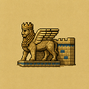 Pixel art identity emblem for Nineveh